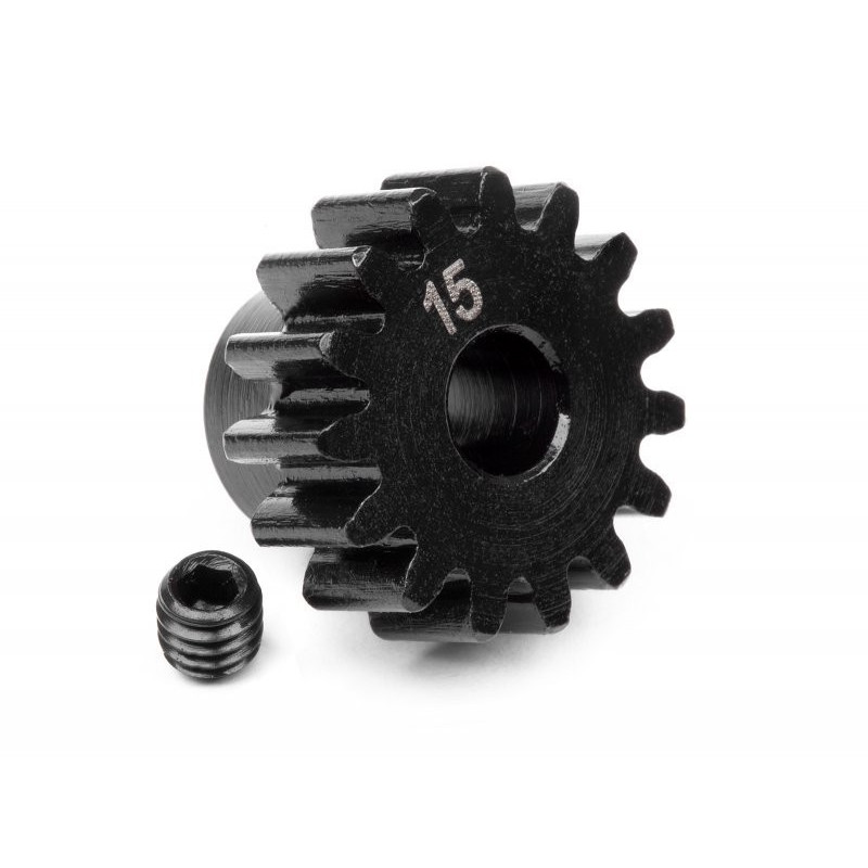 PINION GEAR 15 TOOTH (1M/5mm SHAFT)