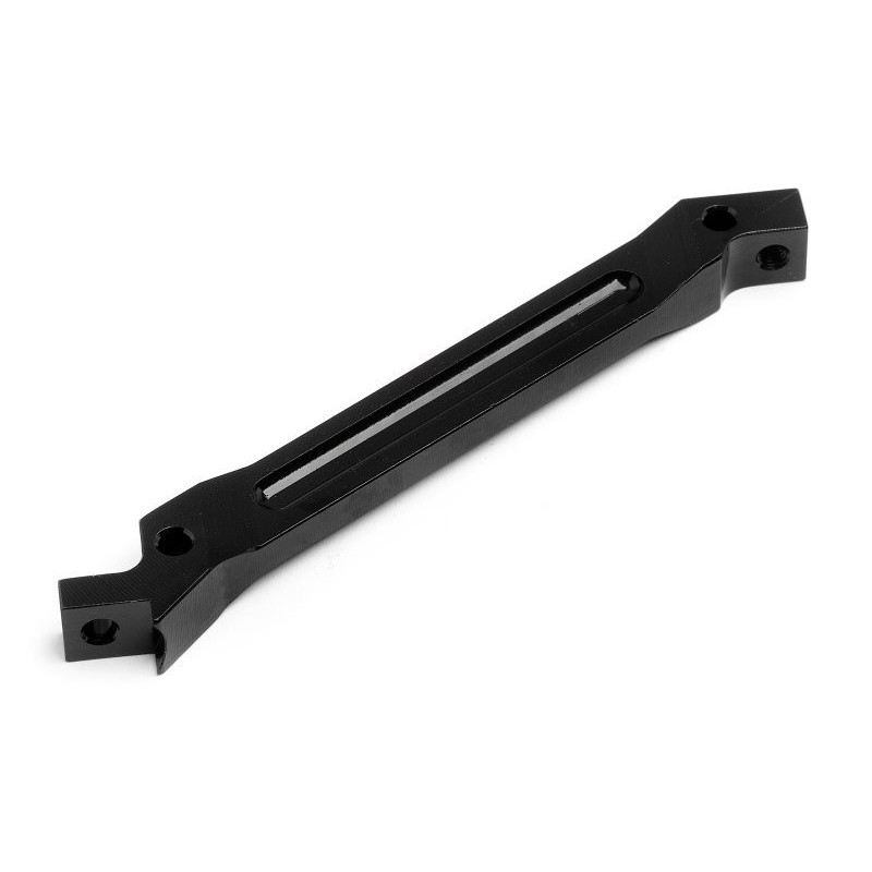 Alum. Front Chassis Anti Bending Rod Trophy Series (Black)