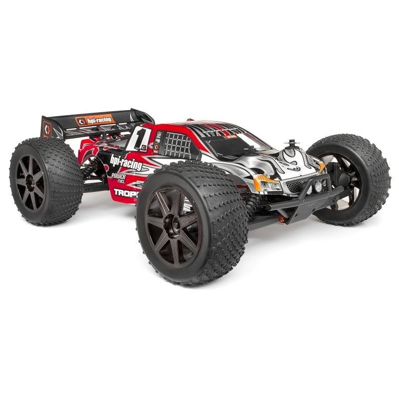 Clear Trophy Truggy Bodyshell w/Window Masks and Decals