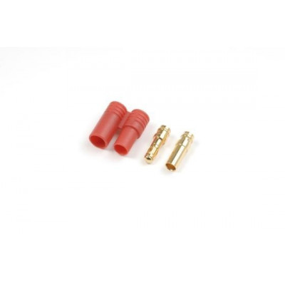 3.5mm Gold connector with plastic housing (4pcs)