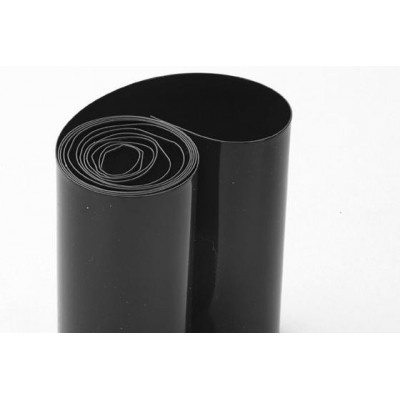 Shrink tubing 70mm, black (1m)