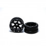 Beadlock Wheels PT-Slingshot Black/Black 1.9 - MT0030BB
