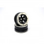 Beadlock Wheels PT- Claw Black/Silver 1.9 - MT0060BS