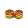 Beadlock Wheels PT-Safari Gold/Red 1.9 - MT0010GOR