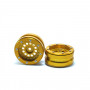 Beadlock Wheels PT-Bullet Gold/Gold 1.9 - MT0020GOGO