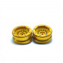 Beadlock Wheels PT-Bullet Gold/Gold 1.9 - MT0020GOGO