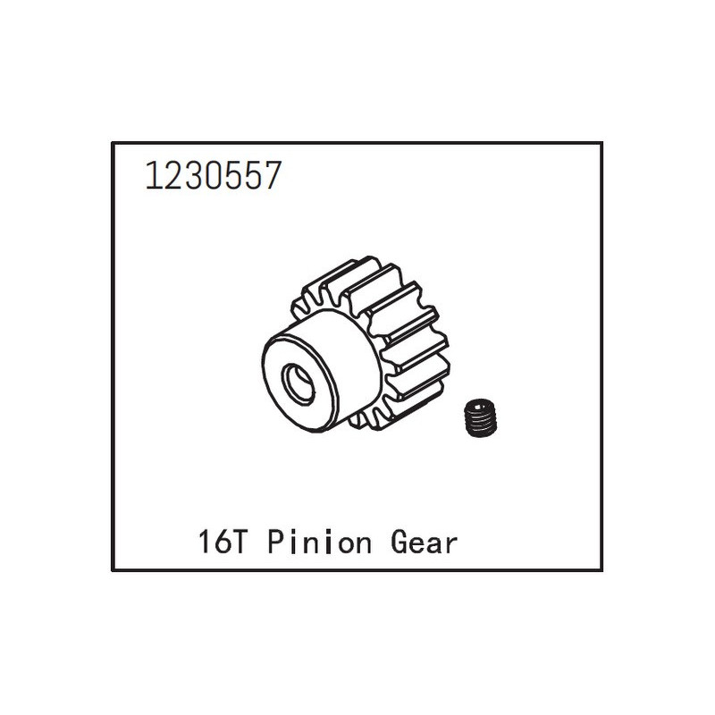 Pinion Gear 16T