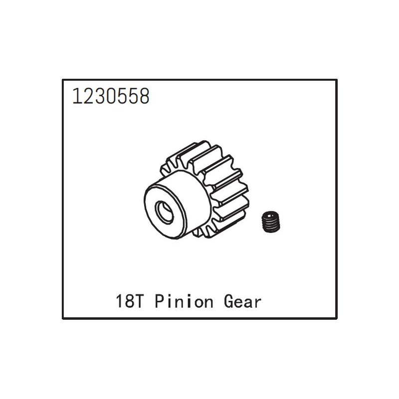 Pinion Gear 18T