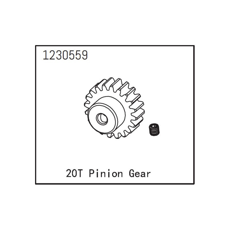 Pinion Gear 20T