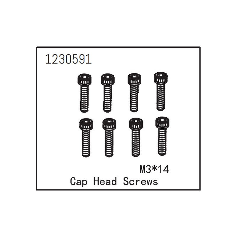 Cap Head Screw M3x14