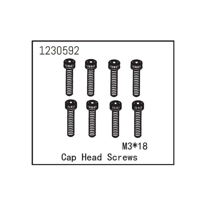 Cap Head Screw M3x18