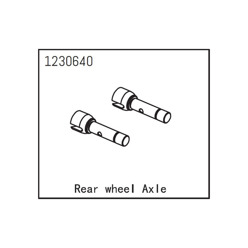 Rear Wheel Axle