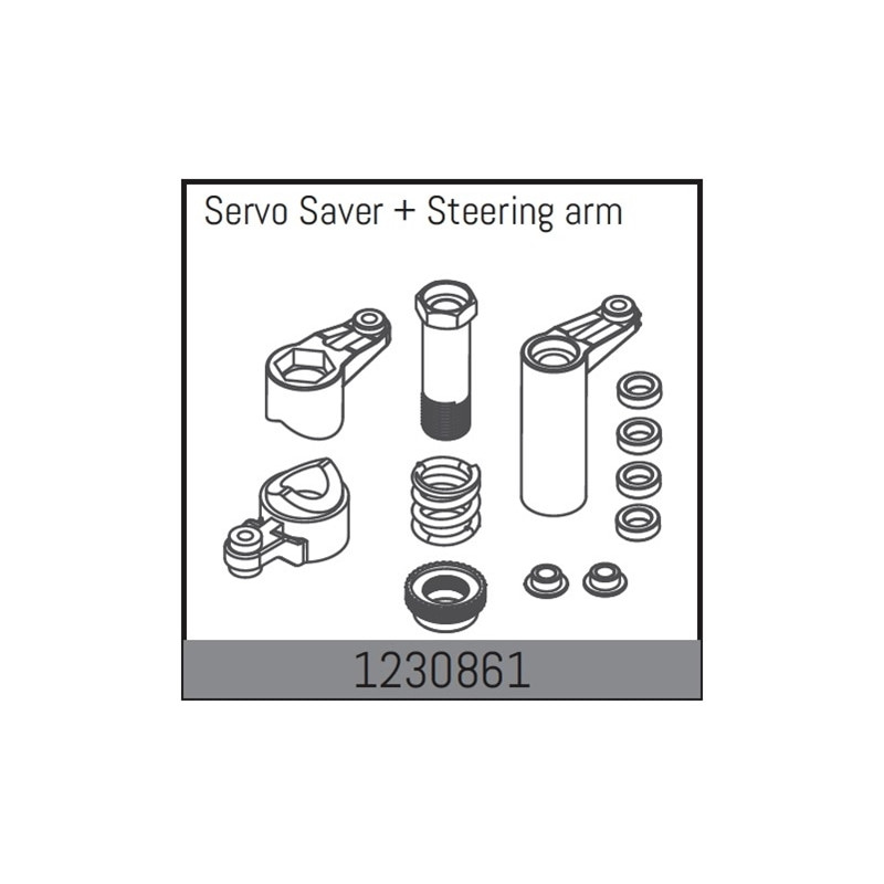 Servo Saver/Steering Arms
