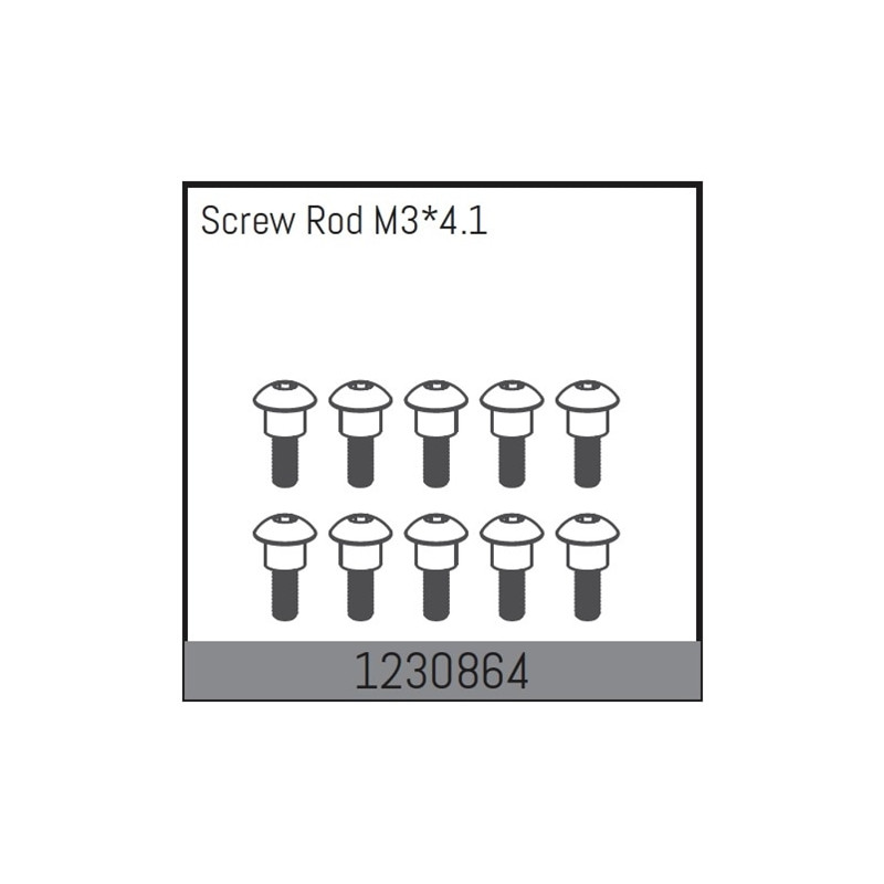 Screw Rods M3x4.1