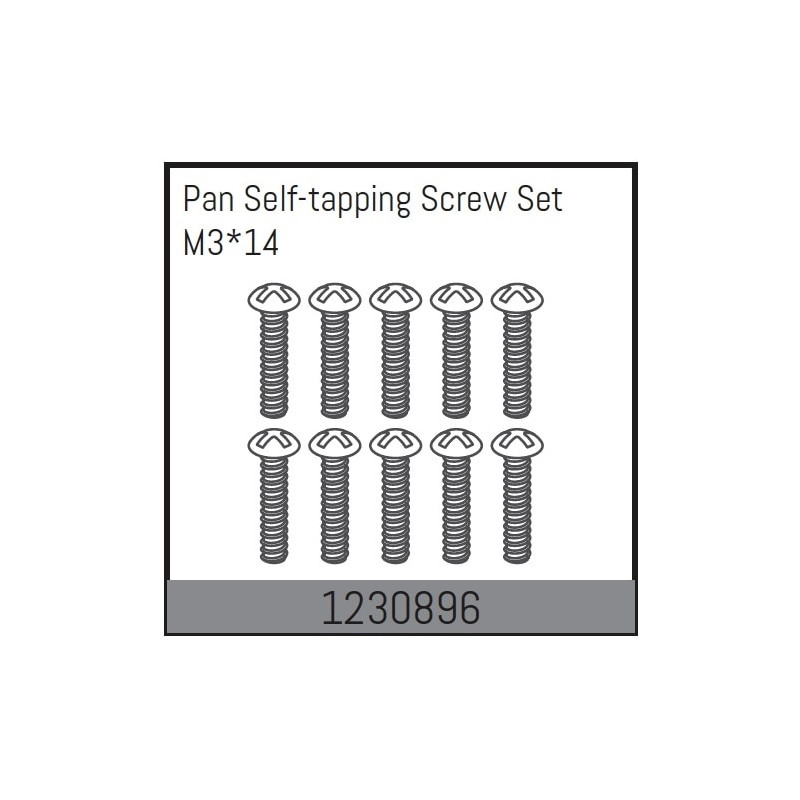 M3x14 Pan self-tapping Screw Set
