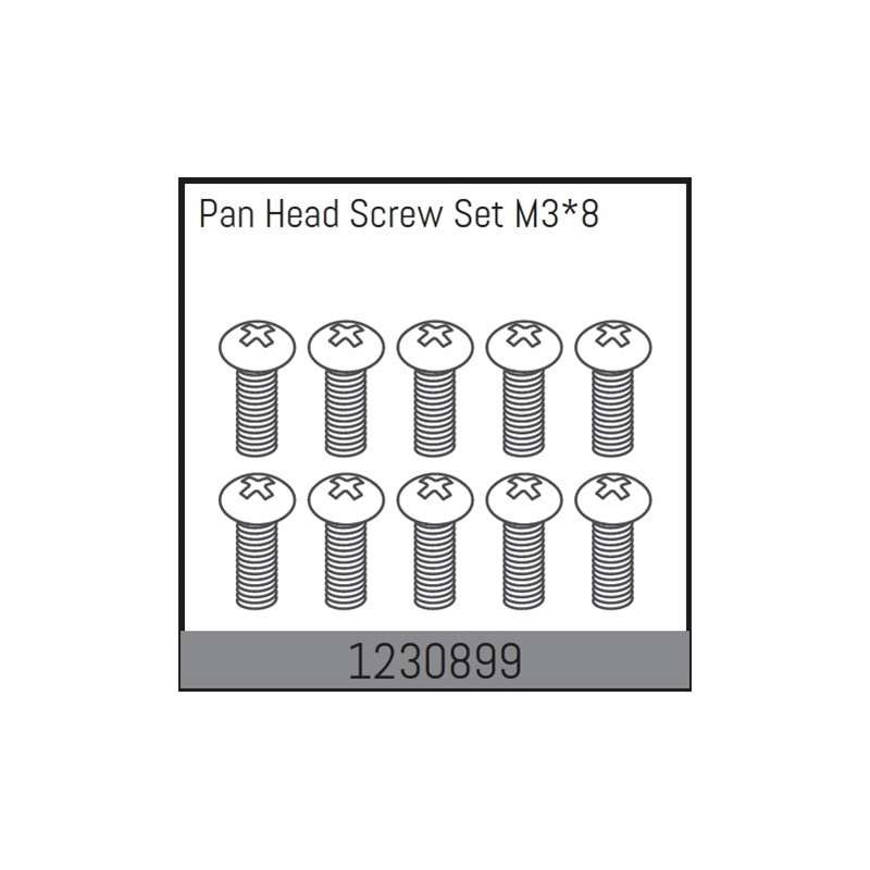 M3x8 Socket Cap Screw Set