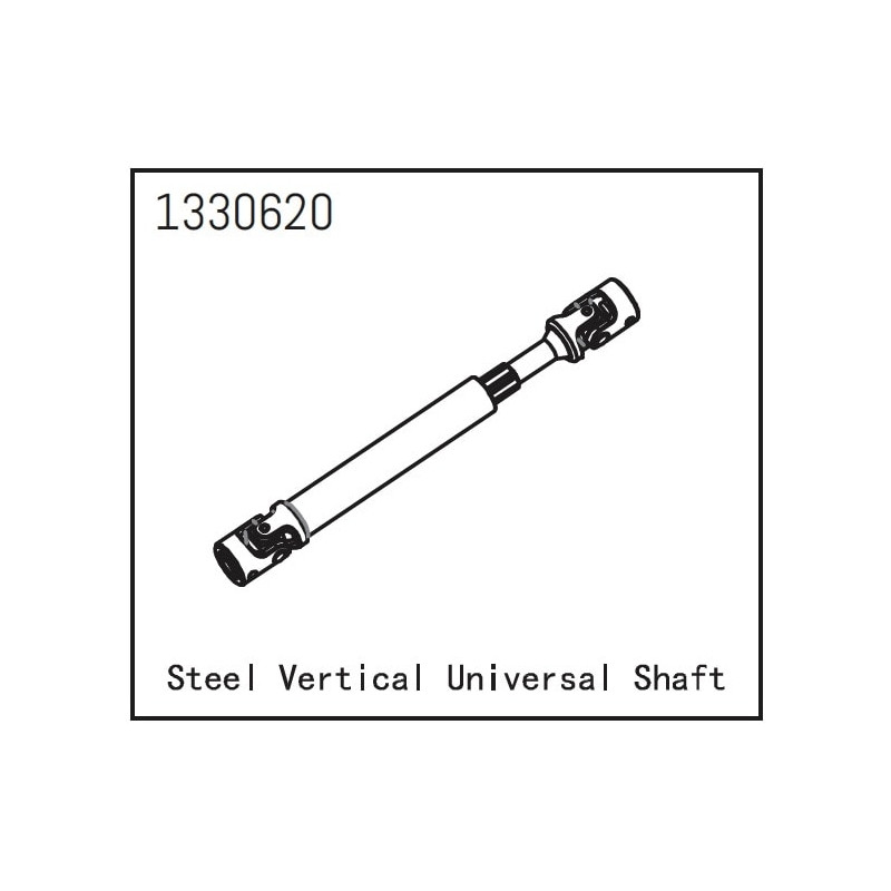 Steel Vertical Universal Shaft - Yucatan