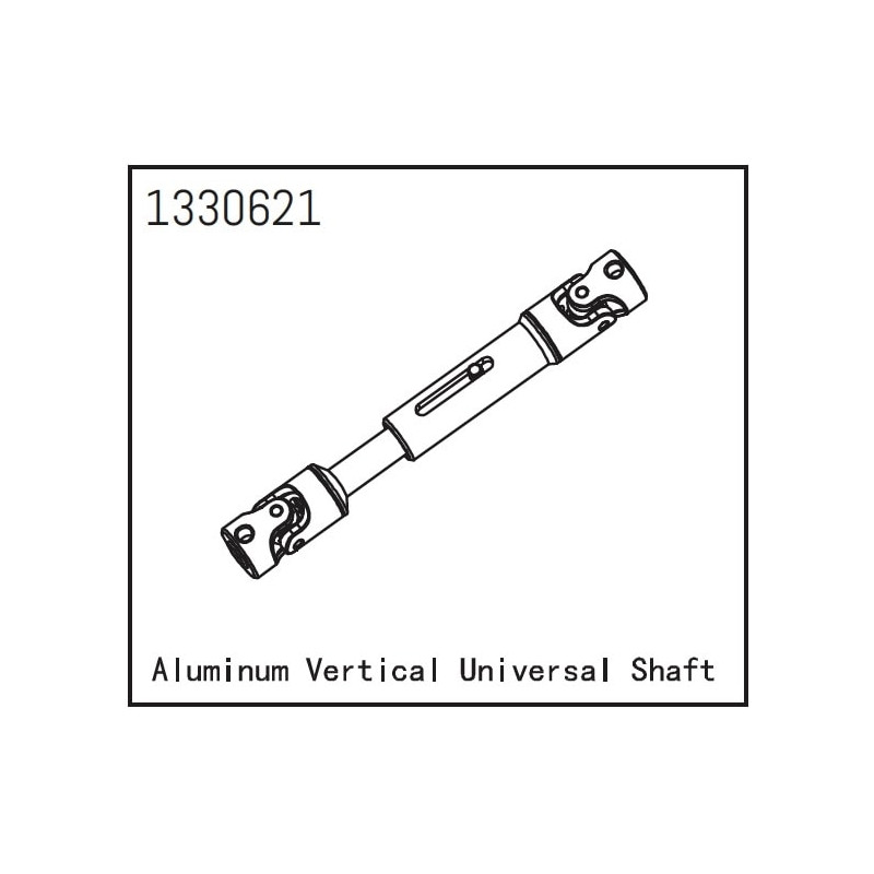 Aluminum Vertical Universal Shaft - Yucatan
