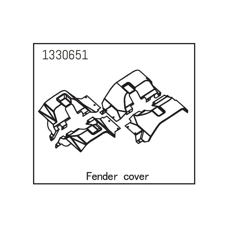 Fender Cover Set - Yucatan