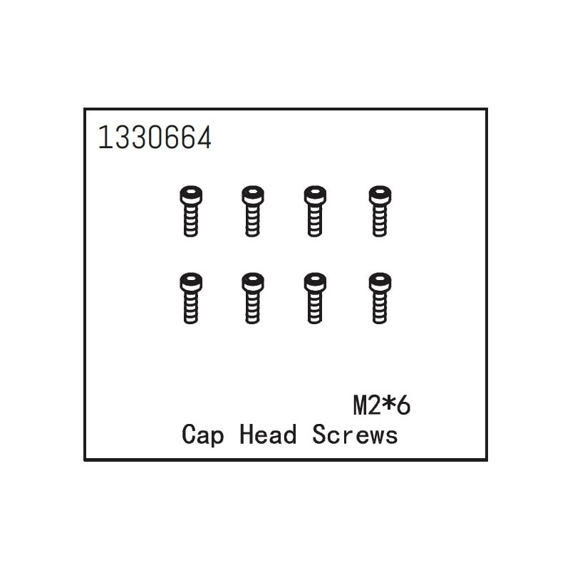 Cap Head Screws M2x6