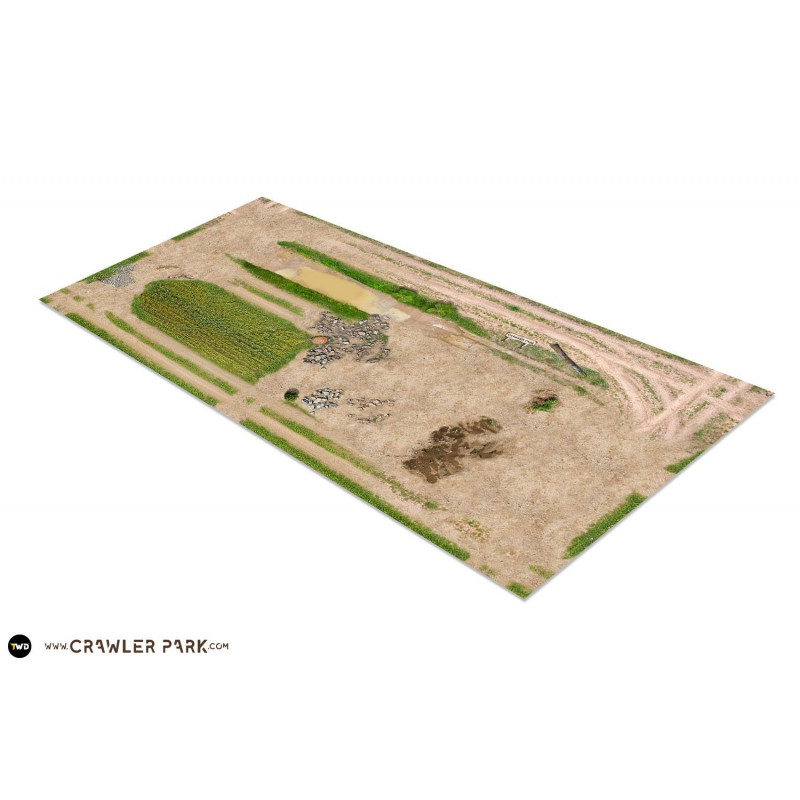 Carpet circuit of 200x100cm for 1/24 RC Crawler park circuit