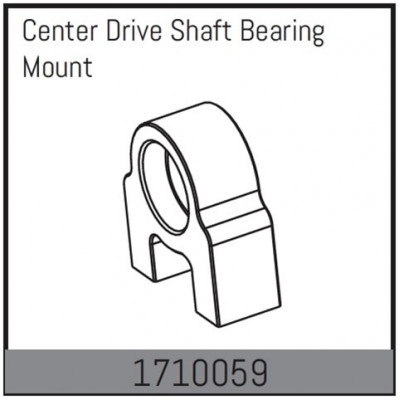 Center Drive Shaft Bearing Mount - 1710059
