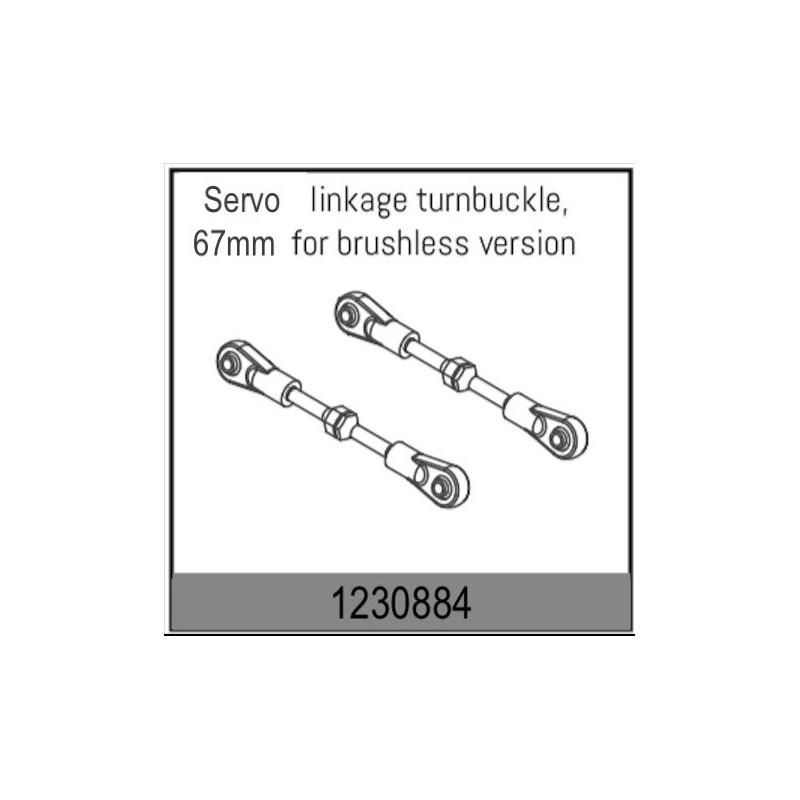 Servo Turnbuckles 59-67mm