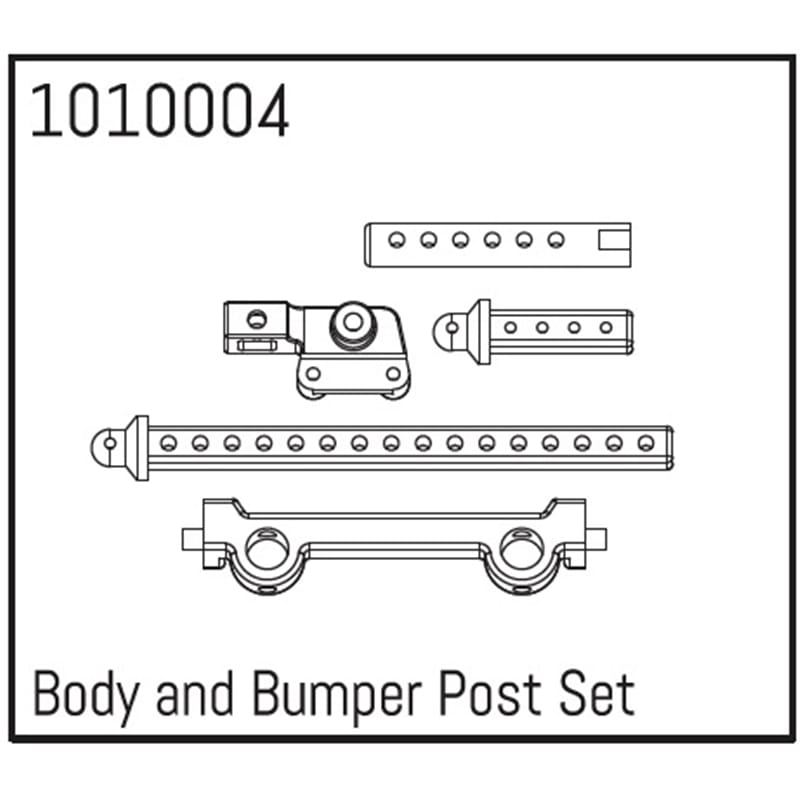 Body and Bumper Post Set