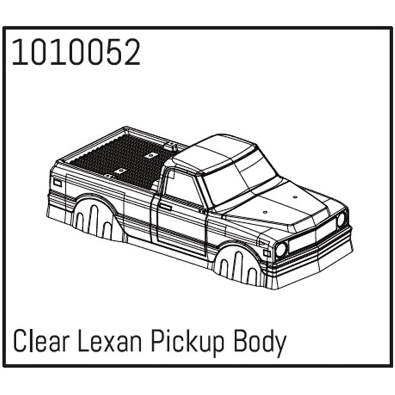 Clear Lexan Pickup Body