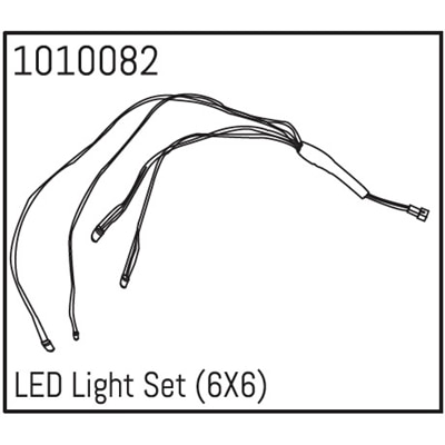 LED Light Set 6X6 un - 1010082