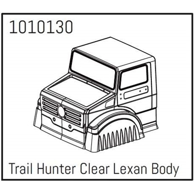 T-Hunter PC Body unpaintedun - PRO Crawler 1:18 - 1010130
