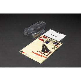 1-8 Clear Body with Decals: TYPHON 4X4-ARA406170