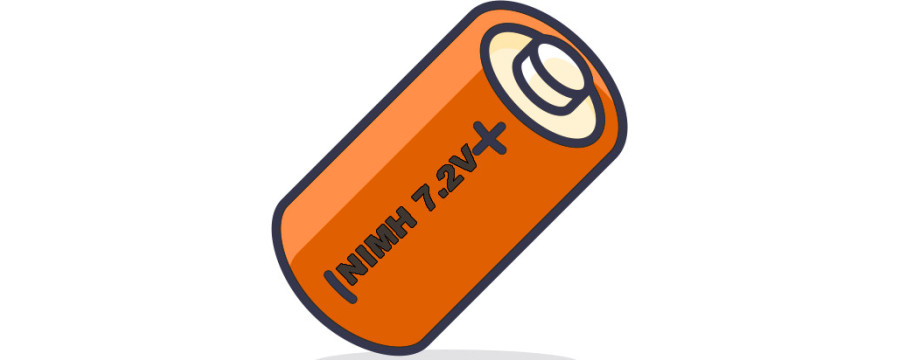 Eletrónica - Baterias - 7.2V NiMH