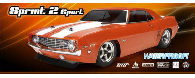 Peças - HPI Racing - Sprint 2 Sport w/ 1969 Chevrolet Camaro 1/10