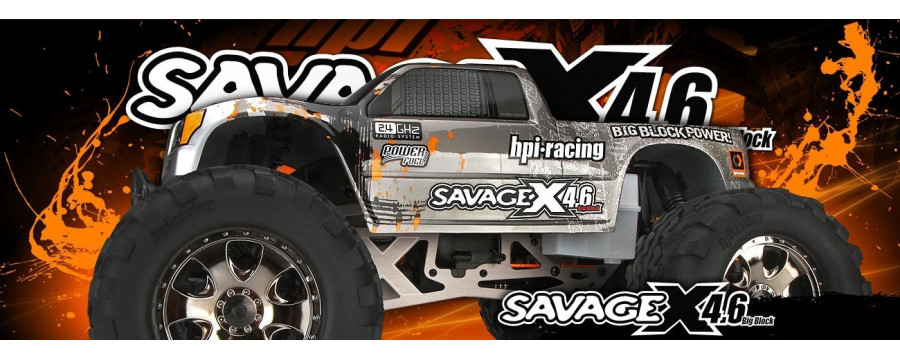 Peças - HPI Racing - Savage X 4.6 1/8